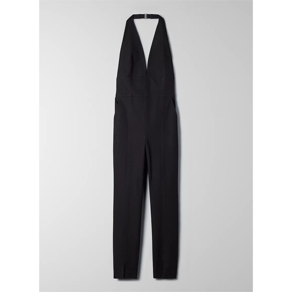 Aritzia Open Back Halter Jumpsuit - Picture 4 of 4